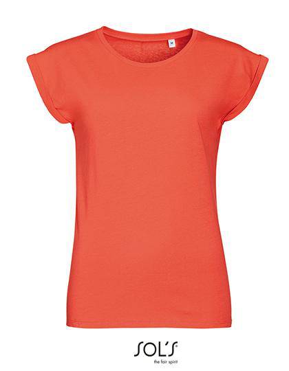 Epic Label T-shirts Lot de 3 T shirts Vierge SOL´S 01406 Women`s Round Neck T-Shirt Melba