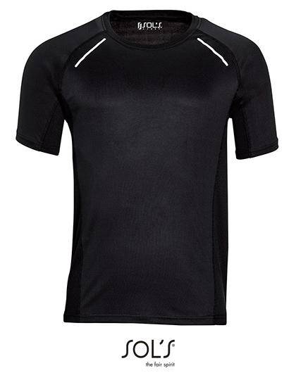 Epic Label T-shirts Lot de 3 T shirts Vierge SOL´S 01414 Men`s Short Sleeve Running T-Shirt Sydney