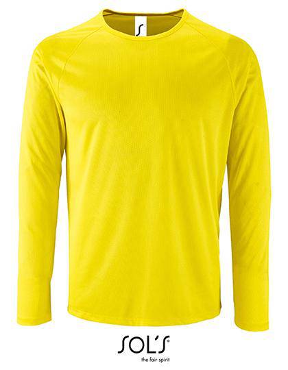 Epic Label T-shirts Lot de 3 T shirts Vierge SOL´S 02071 Men`s Long-Sleeve Sports T-Shirt Sporty