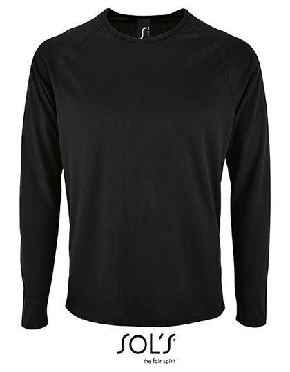 Epic Label T-shirts Lot de 3 T shirts Vierge SOL´S 02071 Men`s Long-Sleeve Sports T-Shirt Sporty