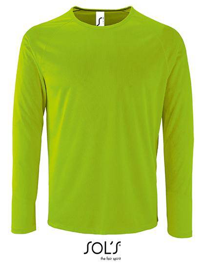 Epic Label T-shirts Lot de 3 T shirts Vierge SOL´S 02071 Men`s Long-Sleeve Sports T-Shirt Sporty