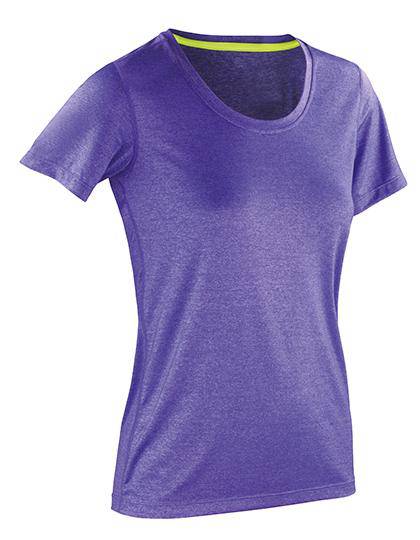 Epic Label T-shirts Lot de 3 T shirts Vierge Spiro S271F Fitness Women`s Shiny Marl T-Shirt