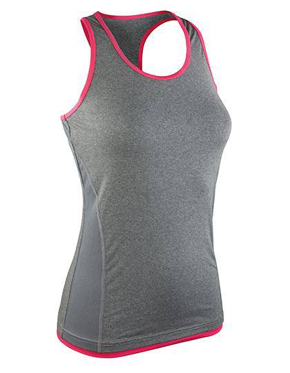 Epic Label T-shirts Lot de 3 T shirts Vierge Spiro S272F Women`s Stringer Back Marl Top