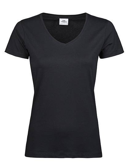 Epic Label T-shirts Lot de 3 T shirts Vierge Tee Jays 5005 Womens Luxury V-Neck Tee