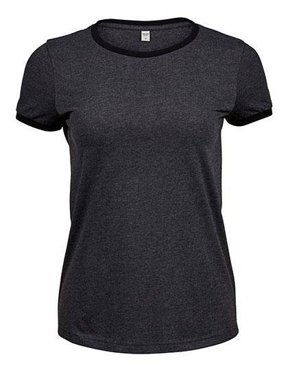 Epic Label T-shirts Lot de 3 T shirts Vierge Tee Jays 5071 Womens Ringer Tee