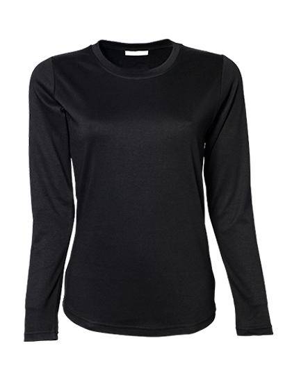 Epic Label T-shirts Lot de 3 T shirts Vierge Tee Jays 590 Womens Long Sleeve Interlock Tee