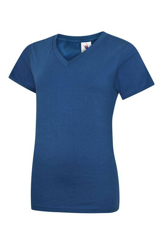 Epic Label T-shirts Lot de 3 T shirts Vierge Uneek Clothing UC319 Ladies Classic V Neck T Shirt Mixte