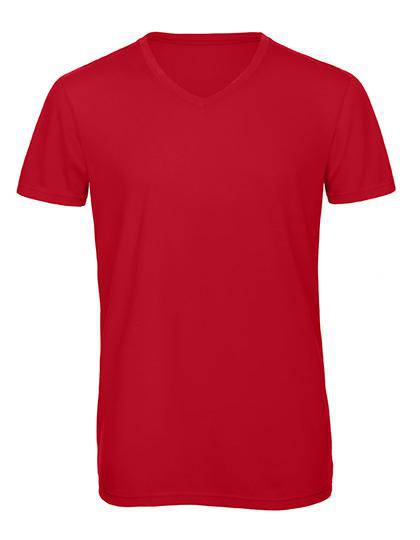 Epic Label T-shirts Lot de 5 B&C TM057 V-Neck Triblend T-Shirt /Men Pour Homme