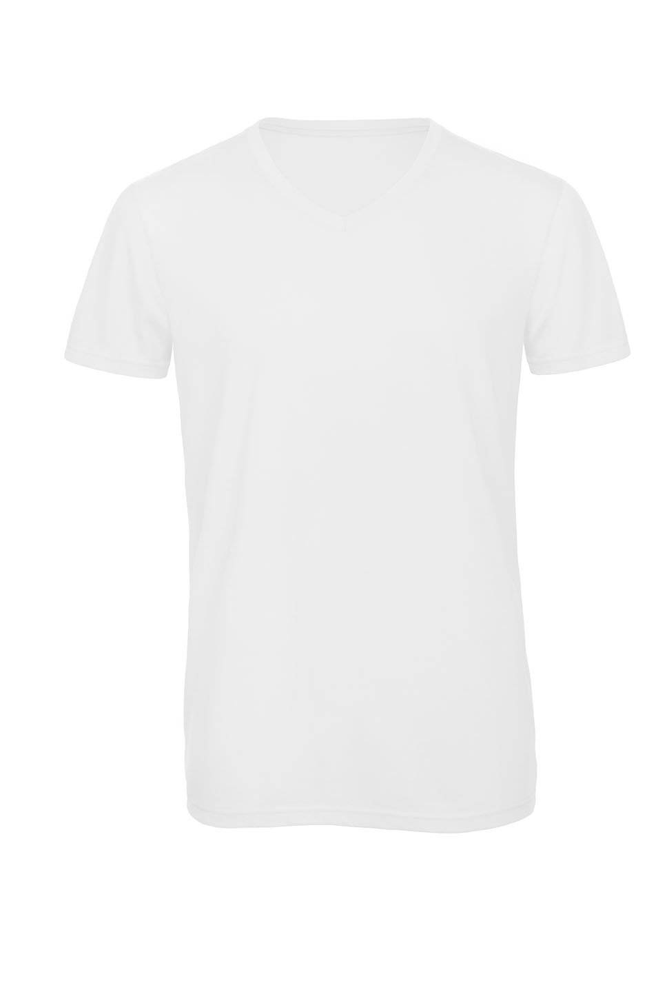Epic Label T-shirts Lot de 5 B&C TM057 V-Neck Triblend T-Shirt /Men Pour Homme