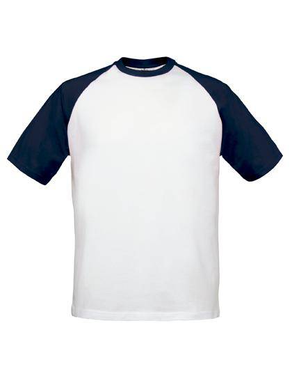 Epic Label T-shirts Lot de 5 B&C TU020 T-Shirt Base-Ball Pour Homme