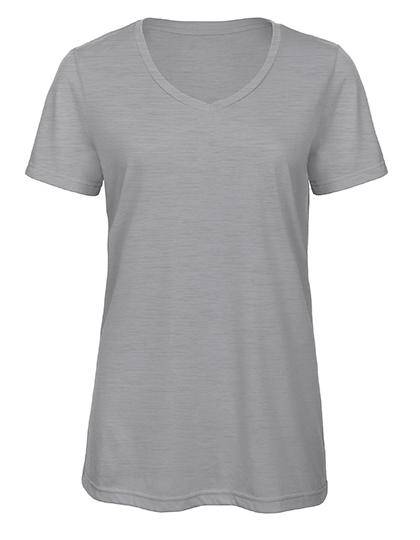 Epic Label T-shirts Lot de 5 B&C TW058 V-Neck Triblend T-Shirt /Women Pour Femme