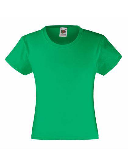 Epic Label T-shirts Lot de 5 Fruit of the Loom 61-005-0 Girls Valueweight T Pour Enfant