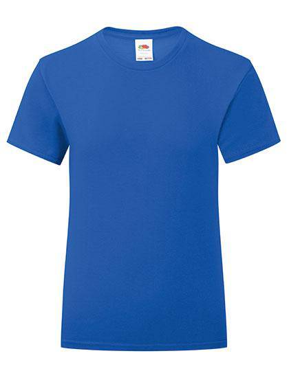 Epic Label T-shirts Lot de 5 Fruit of the Loom 61-025-0 Girls Iconic T Pour Enfant