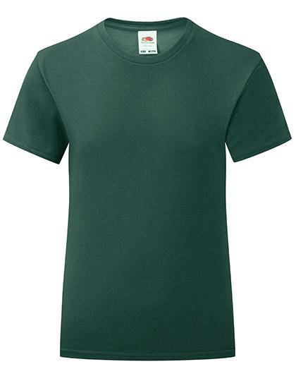 Epic Label T-shirts Lot de 5 Fruit of the Loom 61-025-0 Girls Iconic T Pour Enfant