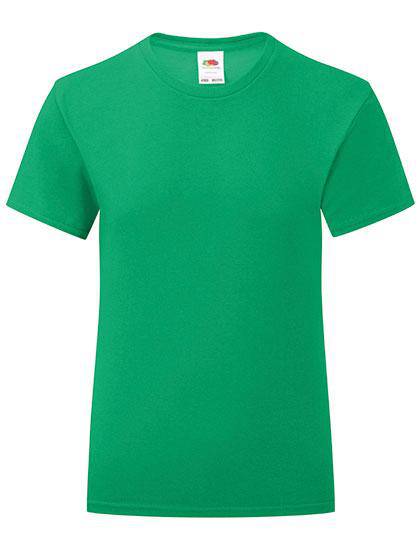 Epic Label T-shirts Lot de 5 Fruit of the Loom 61-025-0 Girls Iconic T Pour Enfant