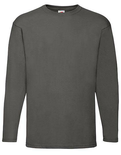 Epic Label T-shirts Lot de 5 Fruit of the Loom 61-038-0 Valueweight Long Sleeve T Pour Homme