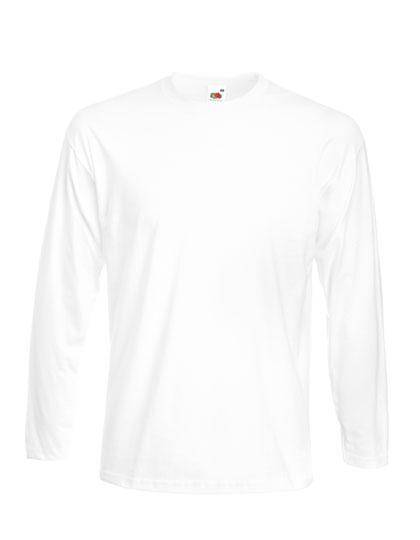 Epic Label T-shirts Lot de 5 Fruit of the Loom 61-042-0 Super Premium Longsleeve T Pour Homme