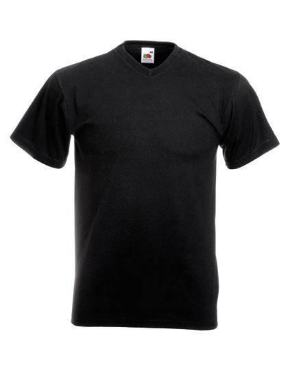 Epic Label T-shirts Lot de 5 Fruit of the Loom 61-066-0 Valueweight V-Neck T Pour Homme