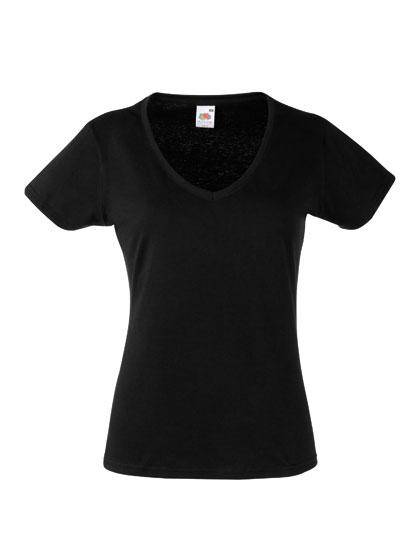 Epic Label T-shirts Lot de 5 Fruit of the Loom 61-398-0 Ladies Valueweight V Neck T Pour Femme