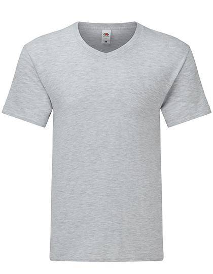 Epic Label T-shirts Lot de 5 Fruit of the Loom 61-442-0 Iconic 150 V Neck T Pour Homme