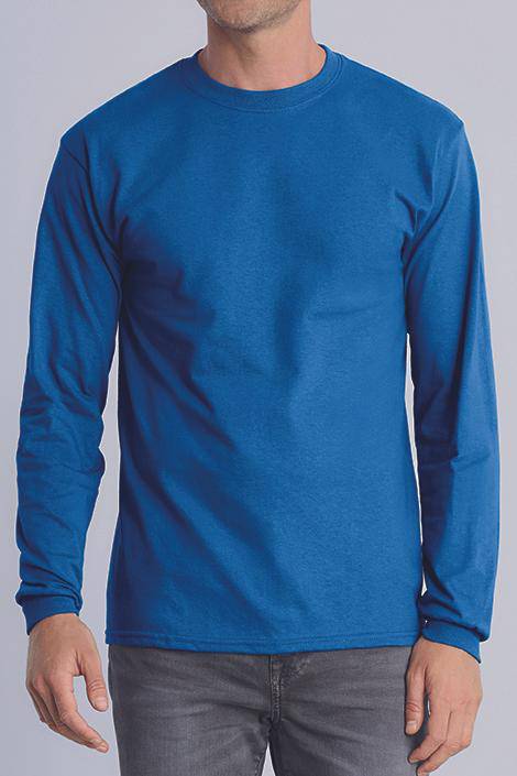 Epic Label T-shirts Lot de 5 Gildan 2400 Ultra Cotton™ Long Sleeve T- Shirt Pour Homme
