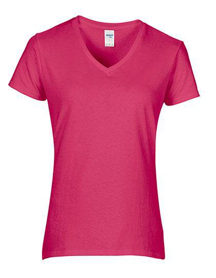 Epic Label T-shirts Lot de 5 Gildan 4100VL Premium Cotton Ladies` V-Neck T-Shirt Pour Femme