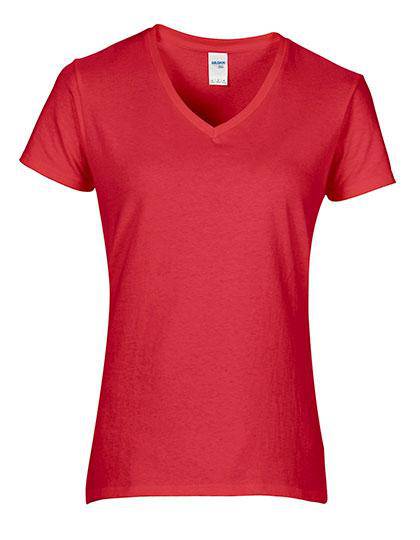 Epic Label T-shirts Lot de 5 Gildan 4100VL Premium Cotton Ladies` V-Neck T-Shirt Pour Femme