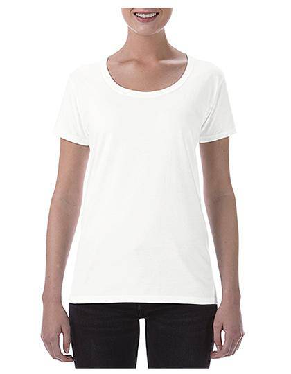 Epic Label T-shirts Lot de 5 Gildan 64550L Softstyle Ladies` Deep Scoop T-Shirt Pour Femme