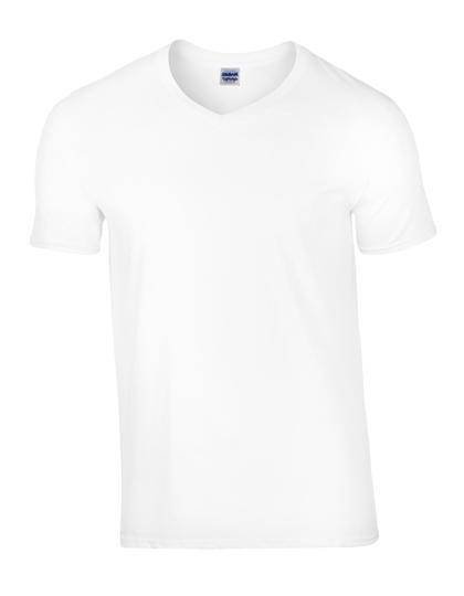 Epic Label T-shirts Lot de 5 Gildan 64V00 Softstyle Adult V-Neck T-Shirt Pour Homme