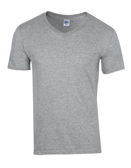 Epic Label T-shirts Lot de 5 Gildan 64V00 Softstyle Adult V-Neck T-Shirt Pour Homme