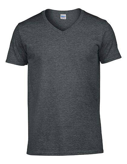 Epic Label T-shirts Lot de 5 Gildan 64V00 Softstyle Adult V-Neck T-Shirt Pour Homme