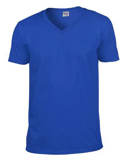 Epic Label T-shirts Lot de 5 Gildan 64V00 Softstyle Adult V-Neck T-Shirt Pour Homme