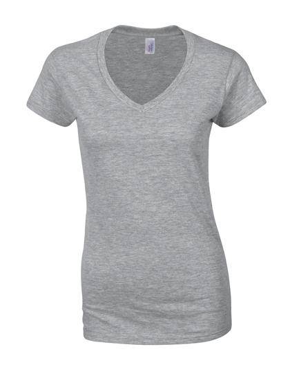 Epic Label T-shirts Lot de 5 Gildan 64V00L Softstyle Ladies` V-Neck T-Shirt Pour Femme