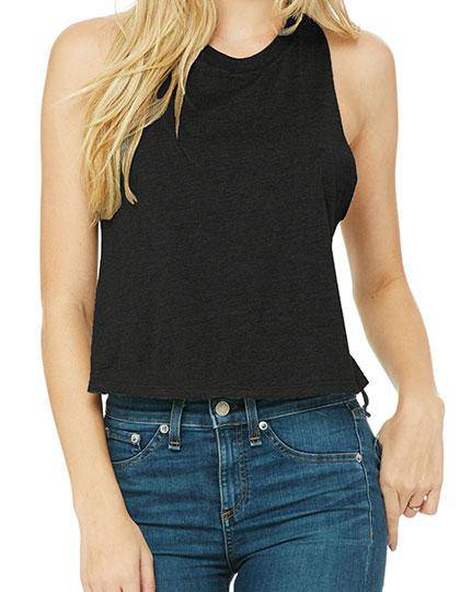 Epic Label T-shirts Lot de 5 T shirts Vierge Bella 6682 Women`s Racerback Cropped Tank