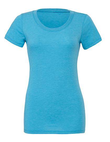 Epic Label T-shirts Lot de 5 T shirts Vierge Bella 8413 Triblend Crew Neck T-Shirt Woman