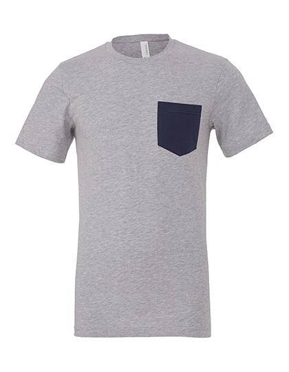 Epic Label T-shirts Lot de 5 T shirts Vierge Canvas 3021 Men`s Jersey Short Sleeve Pocket Tee