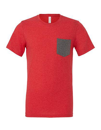 Epic Label T-shirts Lot de 5 T shirts Vierge Canvas 3021 Men`s Jersey Short Sleeve Pocket Tee
