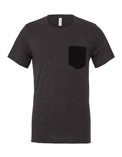 Epic Label T-shirts Lot de 5 T shirts Vierge Canvas 3021 Men`s Jersey Short Sleeve Pocket Tee