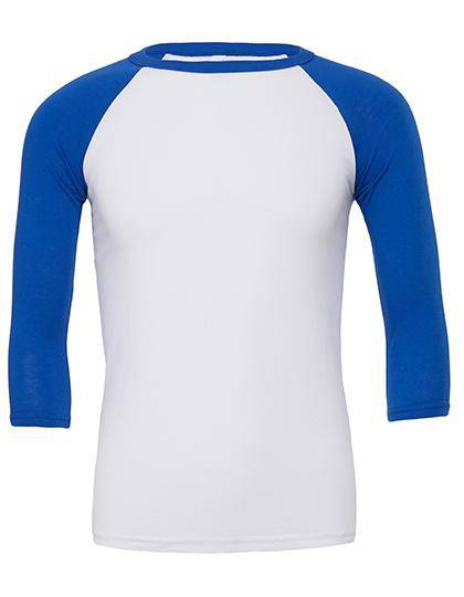 Epic Label T-shirts Lot de 5 T shirts Vierge Canvas 3200 Unisex 3 / 4 Sleeve Baseball T-Shirt