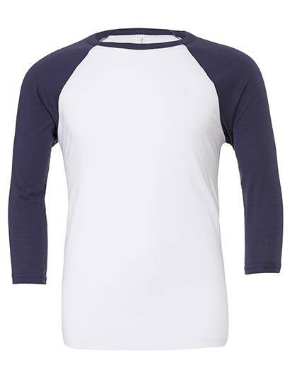 Epic Label T-shirts Lot de 5 T shirts Vierge Canvas 3200 Unisex 3 / 4 Sleeve Baseball T-Shirt