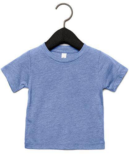 Epic Label T-shirts Lot de 5 T shirts Vierge Canvas 3413B Baby Triblend Short Sleeve Tee