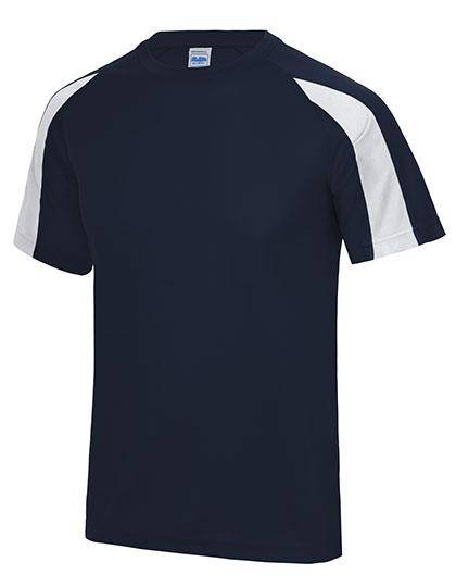Epic Label T-shirts Lot de 5 T shirts Vierge Just Cool JC003 Contrast Cool T