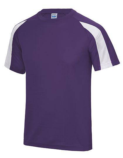 Epic Label T-shirts Lot de 5 T shirts Vierge Just Cool JC003 Contrast Cool T