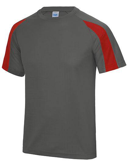 Epic Label T-shirts Lot de 5 T shirts Vierge Just Cool JC003 Contrast Cool T