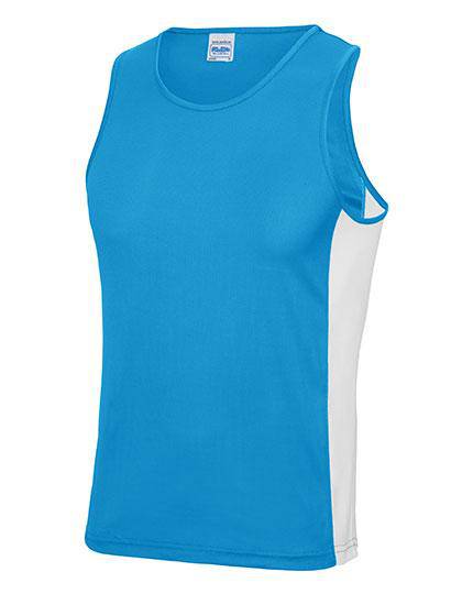 Epic Label T-shirts Lot de 5 T shirts Vierge Just Cool JC008 Men`s Cool Contrast Vest