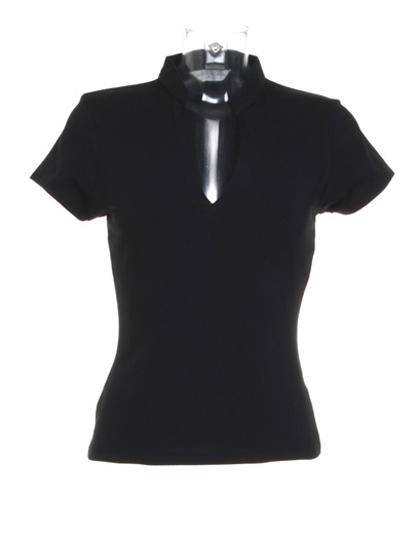 Epic Label T-shirts Lot de 5 T shirts Vierge Kustom Kit KK770 Regular Fit Corporate Top V Neck Mandarin Collar