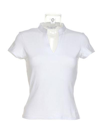 Epic Label T-shirts Lot de 5 T shirts Vierge Kustom Kit KK770 Regular Fit Corporate Top V Neck Mandarin Collar