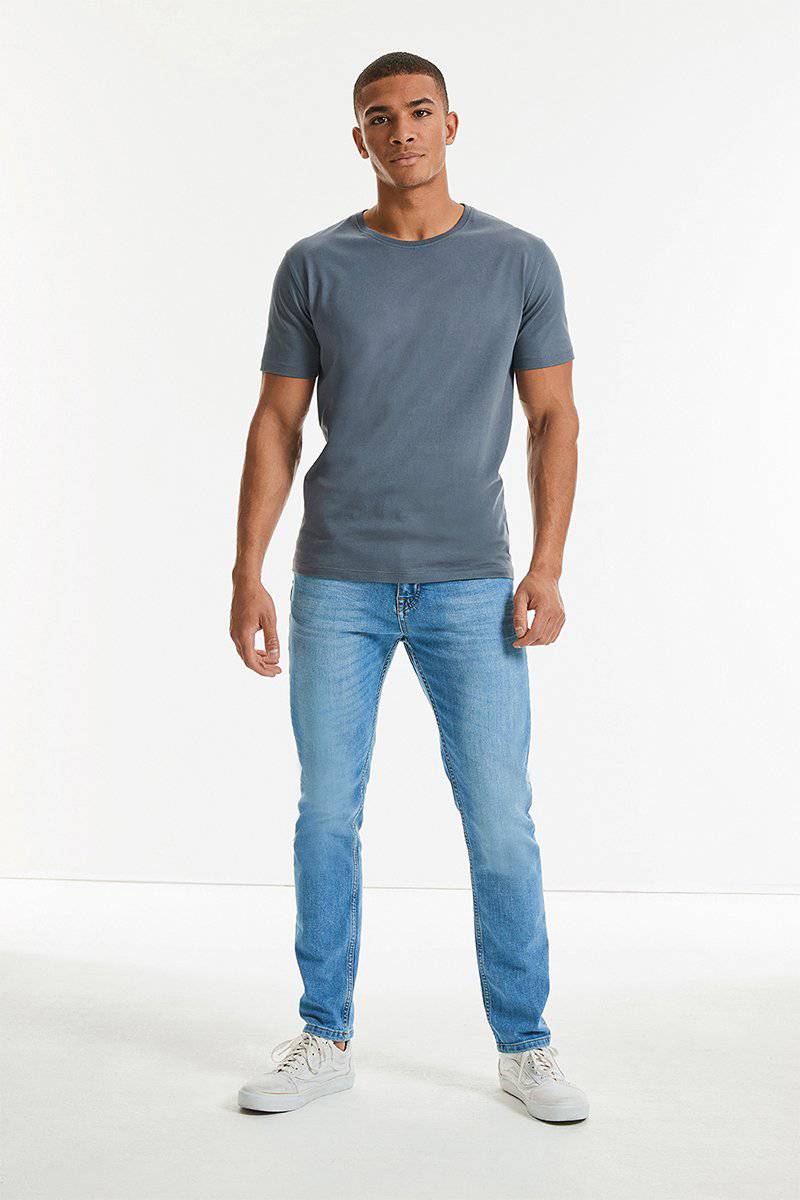 Epic Label T-shirts Lot de 5 T shirts Vierge Russell Pure Organic R-118M-0 Men´s Pure Organic Heavy Tee