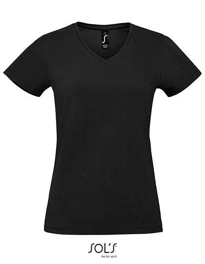 Epic Label T-shirts Lot de 5 T shirts Vierge SOL´S 02941 Imperial V-Neck Women T-Shirt