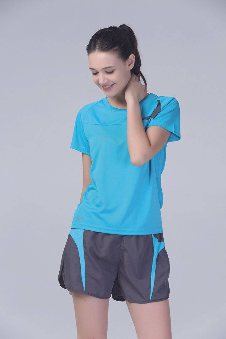 Epic Label T-shirts Lot de 5 T shirts Vierge Spiro S182F Ladies` Dash Training Shirt